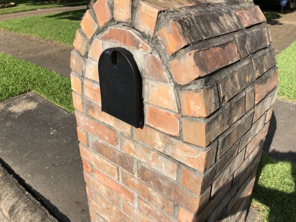 Brick Mailbox Repair in Windsor