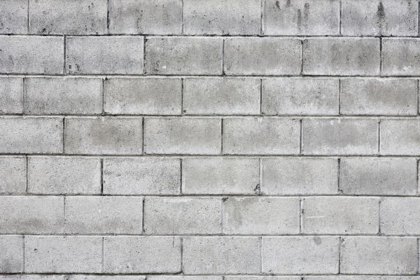 Cinder Block Wall Repair in Windsor