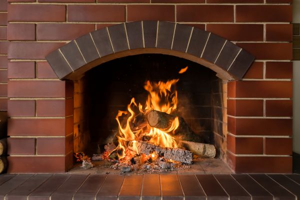 Brick Fireplace Installation in Windsor