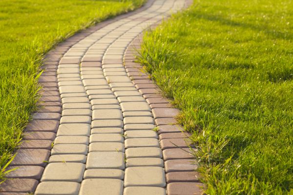 Sidewalk Brick Repair in Windsor