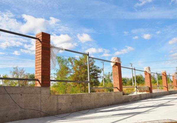 Brick Pillar Installation in Windsor