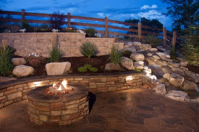 Outdoor Masonry Landscaping